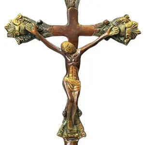 Jesus sur la Croix en laiton