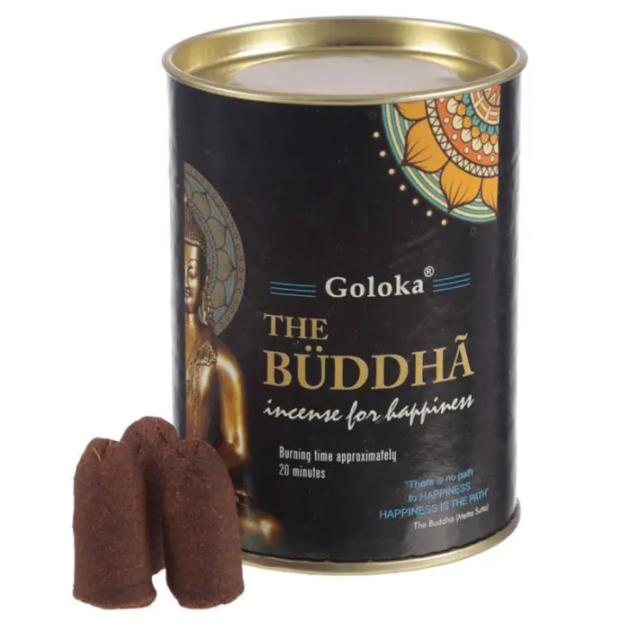 Cônes d'Encens à Refoulement Reflux Backflow Goloka - Bouddha