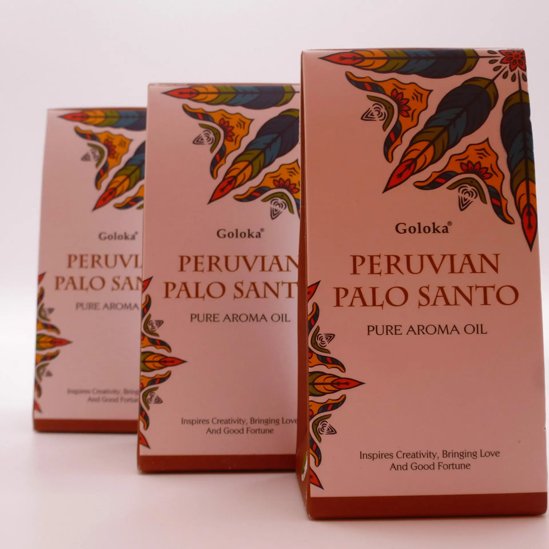 Huile de Parfum Goloka Aroma – Bois Sacré Peruvien