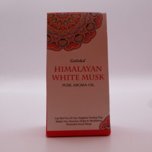 Huile de Parfum Goloka Aroma – Musc Blanc d’Himalaya