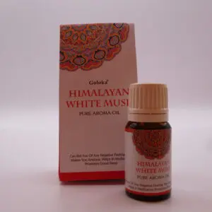 Huile de Parfum Goloka Aroma – Musc Blanc d’Himalaya