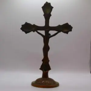 Jesus sur la Croix en laiton