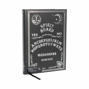 Carnet En Relief Noir Et Blanc Spirit Board 17 cm