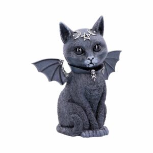 Figurine de chat occulte ailé Malpuss