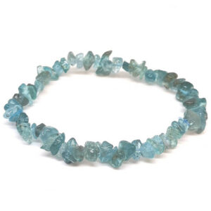 BRACELET BAROQUE APATITE BLEUE AA