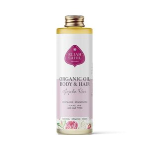 Huile Corps & Cheveux Jojoba Rose Bio Eliah Sahil