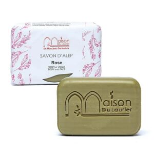 Maison du Laurier savon d’Alep – Rose