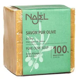 SAVON D ALEP 100% HUILE D OLIVE 200G