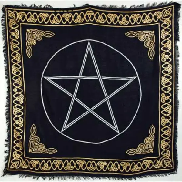 NAPPE RITUEL PENTAGRAMME