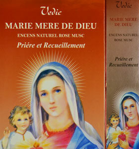 Encens Bâtonnets Sacré Coeur de Marie Mère de Dieu – Aromatika vedic