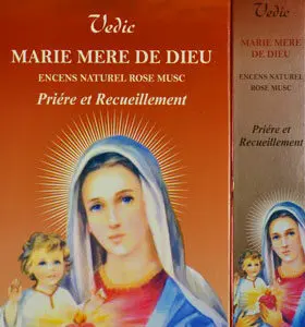 Encens Bâtonnets Sacré Coeur de Marie Mère de Dieu – Aromatika vedic